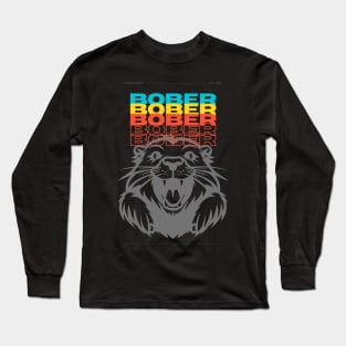 Bober | Bóbr | Polish Beaver | Meme from Poland | Slav | Slavic Long Sleeve T-Shirt